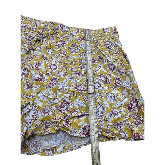 Old Navy Womens Floral Print Shorts Size L Cotton - Picture 4 of 6